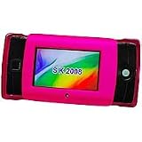 Cellet Sharp Sidekick 2008 Hot Pink Rubberized Proguard