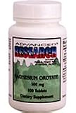 NCI (Dr. Hans Nieper) Magnesium Orotate 500 mg Tablets 200 Each
