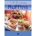 1, 2, 3 und fertig Muffins.
