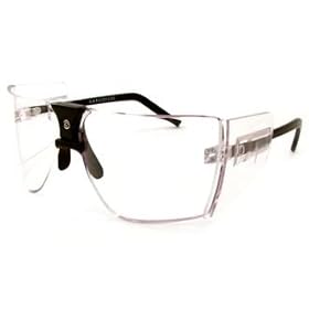 Buy Gargoyles Sunglasses - ANSI Classic Clears Frame: Black Lens: Clear with Side Shields by Gargoyles