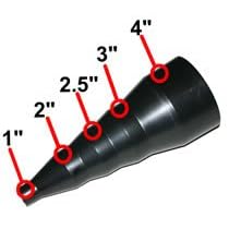 Dust Collection 4 to 1 Step Down Reducer by Peachtree Woodworking