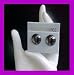 MAGNETIC THERAPY Hematite Ear Studs for APPETITE LOSS