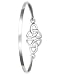Kit Heath Celtic Double Trinity Knot Bangle Bracelet