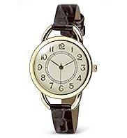 Vintage Style Round Face Analogue Watch
