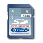 1GB Integral Hi-Speed SD Card 133x