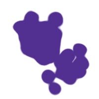 12 ml (1/2-oz ) Deep Purple Speedball Pigment Acrylic Ink
