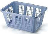 Rubbermaid Laundry Basket in Blue Mist - 1.25 Bushels - 8 Packs