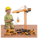 R/C Crane with 7-Piece Vehicle