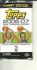 2006 /07 Topps Basketball Cards Unopened Hobby Pack (12 cards per pack) - Look for Randomly inserted autographs of Larry Bird, Adam Morrison, Dwayne Wade & JJ Redick) and Star cards of Lebron, Kobe, and rookie cards of Brandon Roy, and Rondo.