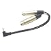 HOSA RT. ANGLE 3.5 mm (M) - 2 XLR(F), 5 ft. NEW LENGTH !