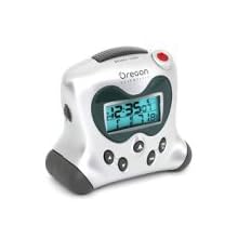 Oregon Scientific RM313PNA Self-Setting Projection Clock, Silver