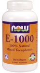E-1000 by NOW Foods - (1000IU - 200 Softgels)