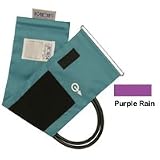Adult D-Ring Double Tube MDF Latex Free Blood Pressure Cuff, PurpleRain