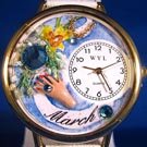 Birthstone: March Watch in Gold (Unisex)