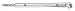 Milton Tractor Tire Gauge - For Fluid Filled Tires, 5-50 PSI, Model# S-928