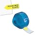 Redi-Tag 91032 Please sign & date yellow arrow flag dispenser refill, 6 120-flag rolls/box