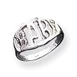 Sterling Silver Diamond-Cut Children's Ring - Size 3