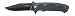 Dozier Bobcat Folder, Black Zytel Handle, Black Bl., Plain