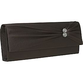 Clutch, Satin, Rhinestone Decore, Evening Bag - Cristine (N 3756)