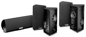 Polk Audio RM95 5-Channel Home Theater System (Set of Five, Black)