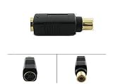 RCA Female to S-Video Female Adapter - Gold Plated