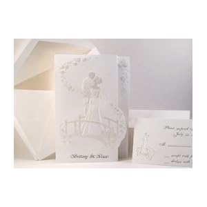 Romantic Journey Printable Wedding Invitation (50 Pack)