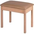 Yamaha WB2 Padded Wooden Bench for the Yamaha DGX505 and DGX620, Natural Finish