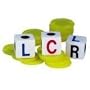 LCR DICE GAME (Green) by George & Co.
