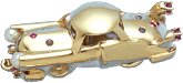 Antique Car , 14K Gold Charm