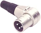 Neutrik NC3MRX XLR Right Angle Male Nickel