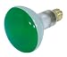 Incandescent Flood Light Bulb, BR30, 65 Watt, 130 Volts, Green