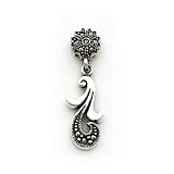 Sterling Silver Marcasite Earrings