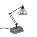 Catalina Lighting 09029228130 Tiffany desk lamp, mission-style shade, 21-1/2 arm reach, dark bronze base