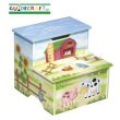GuideCraft Farmhouse Collection Storage Step - Up