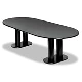 ICEBERG ENTERPRISES Manager Series Conference Table Top, 120 Wide, Graphite