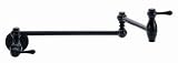Pot Filler Kitchen Faucet by Danze - D205557-BS in Satin Black