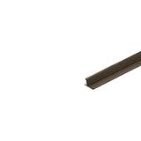 光モール アルミアミドレールブロンズ下 ブロンズ 12×7.5×1820(mm) （1131）