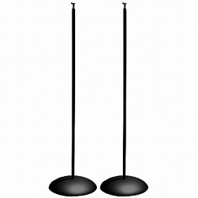 KEF KHT1005.2STGB Floor Stands for KEF KHT1005 Speakers (Pair, Black)