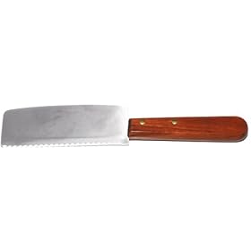 Click here to buy Paderno World Cuisine 5 � Raclette Cheese Knife with Dual Edge by Paderno/World Cuisine.