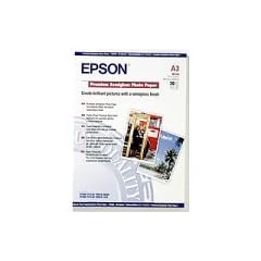 Epson C13S041328 Premium semi Gloss Photo Papier Inkjet 251g/m2 A3+ 20 Blatt Pack
