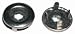 DOOR LOCK FERRULES; PAIR; 68- 72 ALL GM CARS CORRECT NARROW TRIM RING