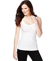 Tummy Control Satin Trim Vest