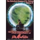 Testament Of Dr. Mabuse  The Crimes Of Dr. Mabuse by 