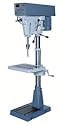 15" Variable Speed Drill Press - Floor, #2 MT Spindle, Chuck and Arbor, 115/220V, 1PH, 1HP Motor with Rotary Drum Switch
