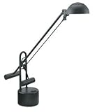 Halotech II Black Desk Lamp - LS-2306BLK