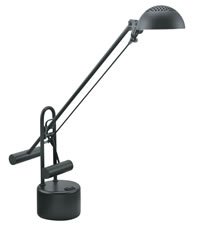 Halotech II Black Desk Lamp - LS-2306BLK