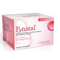 B-natal Morning Sickness TheraPops, Cherry 28 ea