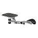 Desk Clamp Arm Rest with Mousepad Silver