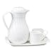 Hormel(R) Swirl Design Carafe, 40 Oz., White