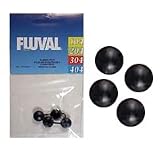 Rubber Feet for Fluval 104, 204, 304 404 Canister Filters - 4 pk